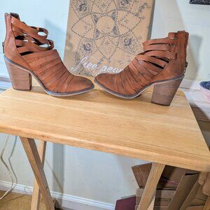Free People hybrid heel booties